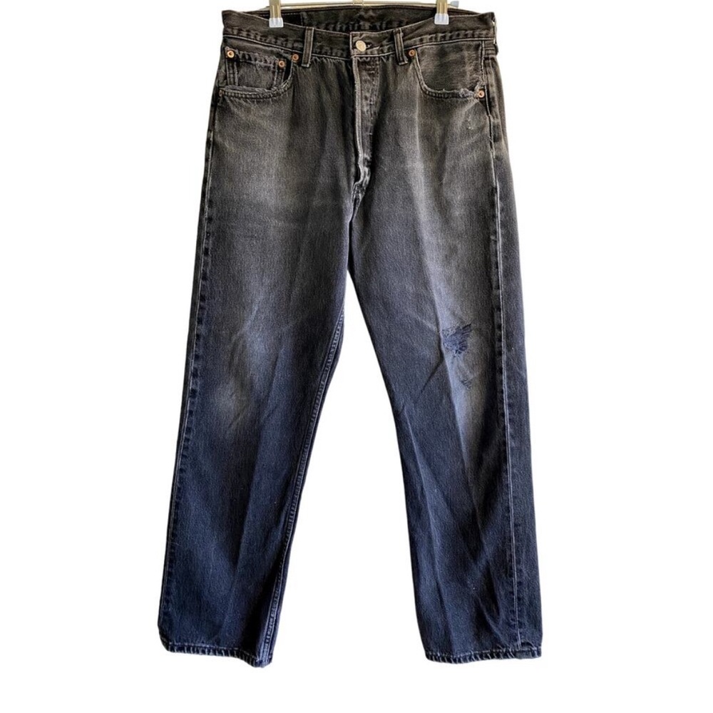 Levi's Vintage 501 34/30 grey Mens Straight leg Denim Jeans